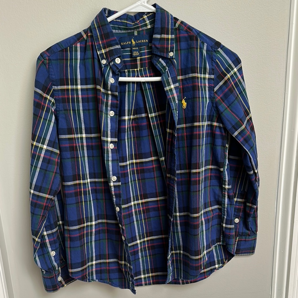 Ralph Lauren Multicolor Plaid Shirt